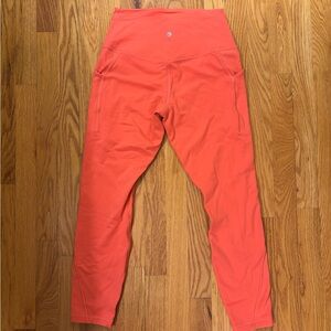 Lululemon Align High-Rise Pant with Pockets Size 8, 25” - Glaze Pink